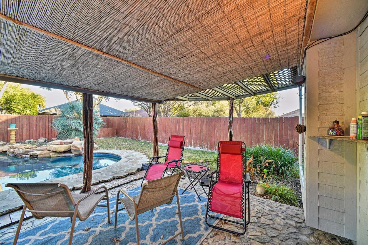 Peaceful San Antonio Oasis With Private Pool And Grill Exterior foto